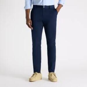 Spoke Summer Sharps Lightweight summer chinos Navy Blue 34x34